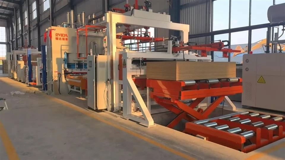 Short Cycle melamine laminating press line best